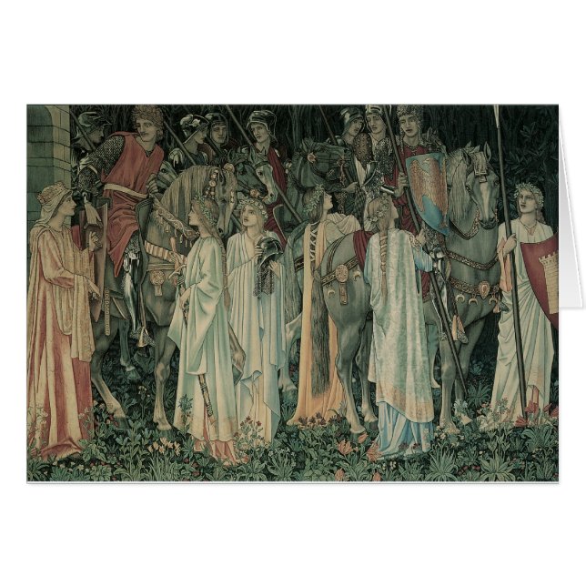 La salida de los caballeros (Anverso (Horizontal))