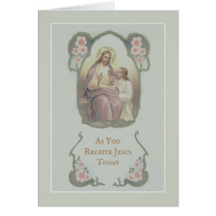 La Santa Comunión Católica Jesús Niño