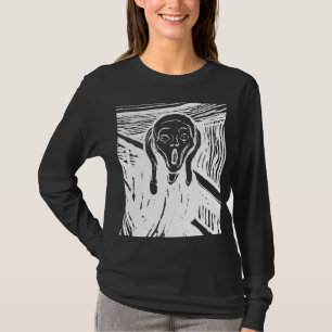 La Scream – Camiseta de Edvard Munch Arte (Inverti