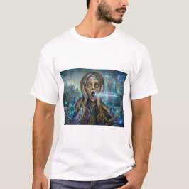 La Scream Cibernética - Camiseta de hombre