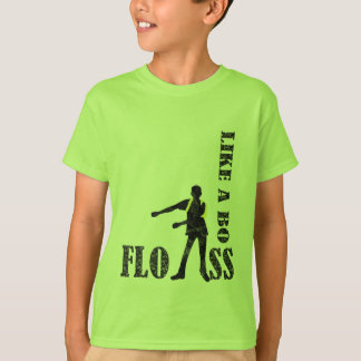 la seda tiene gusto de una camiseta del jefe