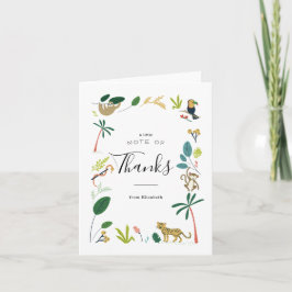 La selva enorme le agradece las tarjetas
