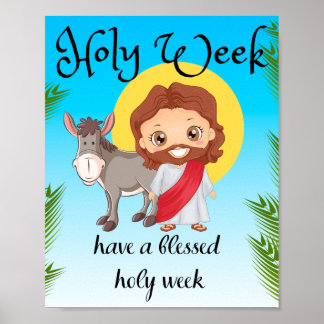 La Semana Santa tiene una impresión bendita, un pa