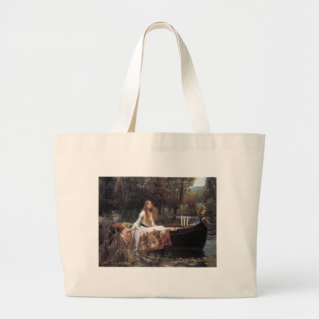 La señora de la bolsa de asas del chalote (Frente)