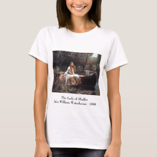 La señora de la camiseta del chalote