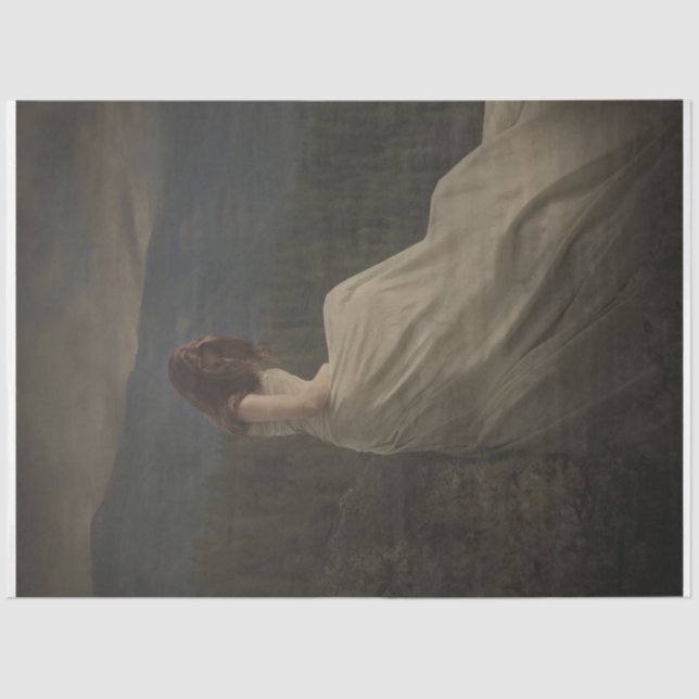 La Señora De La Montaña - Papel De Tejido Desnudo (Anverso)