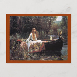 La señora de la postal del chalote