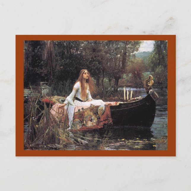 La señora de la postal del chalote (Anverso)