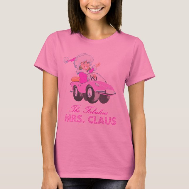 La señora fabulosa Claus - camisa de manga larga (Anverso)