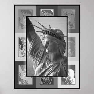 La señora Liberty del arte pop