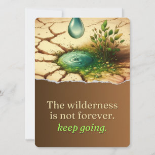 La sequía no durará para siempre