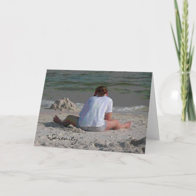 La "serenidad" le falta la tarjeta (Anverso)