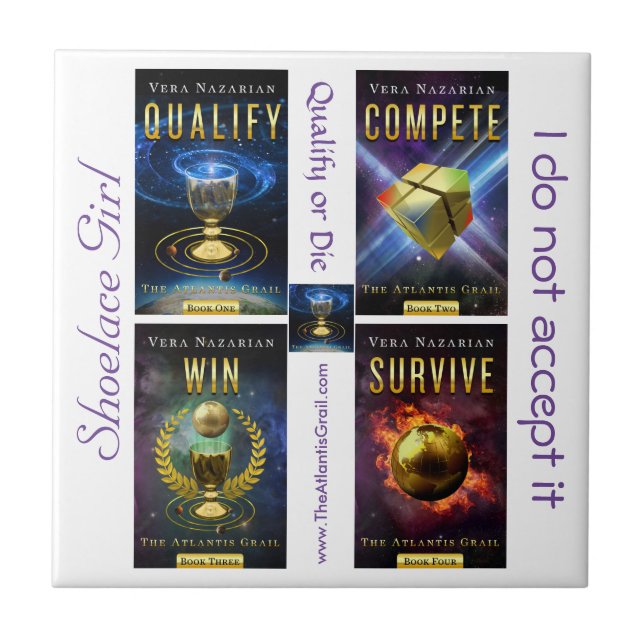 La serie del Grail de la Atlántida - baldosa (Frente)