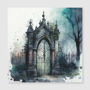 La serie Puerta del Cementerio Gótico Diseño 11
