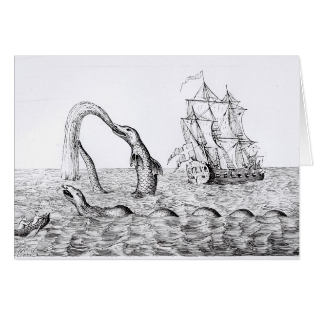La serpiente de mar (Anverso (Horizontal))