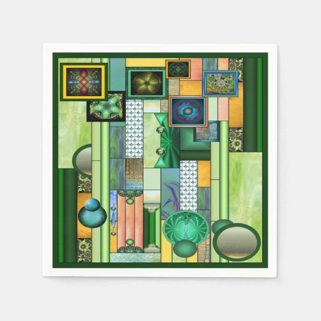 La servilleta de cócteles de la Galería (Anverso)