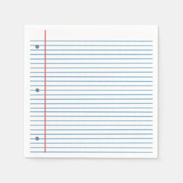 La servilleta de papel de almuerzo de hoja suelta 