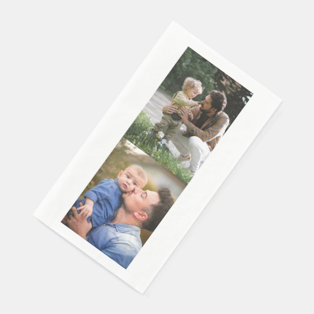 La servilleta de papel del amor del padre (Esquina)