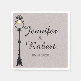 La servilleta del gran Boda fácil