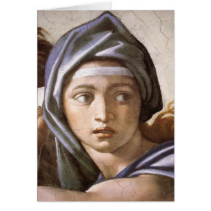 La sibila délfica (1509) por Miguel Ángel