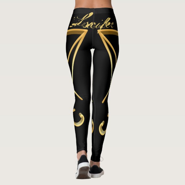 La Sigilia Luciferiana de Lucifer Pagan Leggings (Reverso)