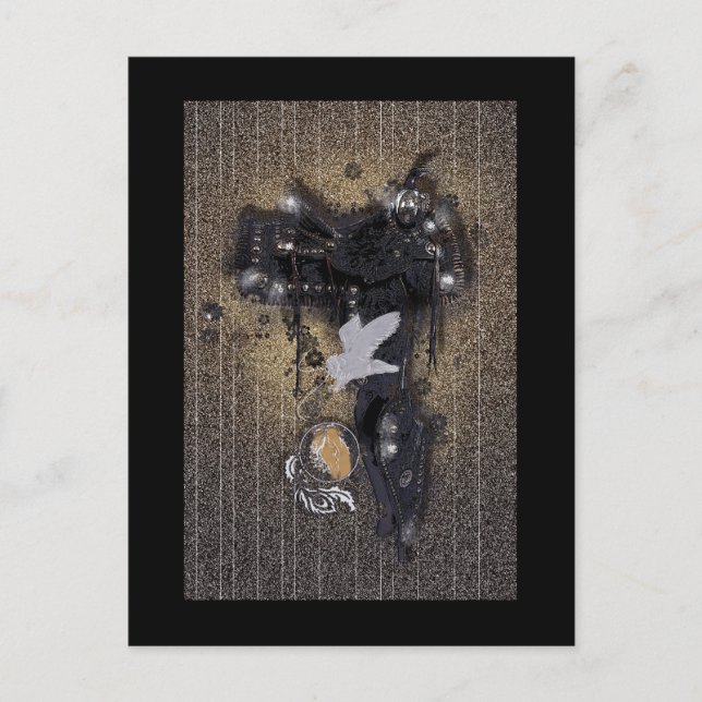 La silla IV - Postal (Anverso)