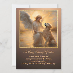 "La simpatía celeste personalizada de Golden Retri