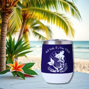 La sirena hawaiana sí su reloj de vino