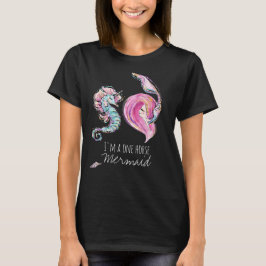 La sirena mágica Shell del *~* brilla camiseta del