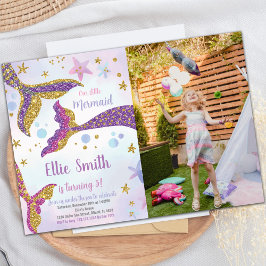 La sirena sigue la invitación al cumpleaños del Pu