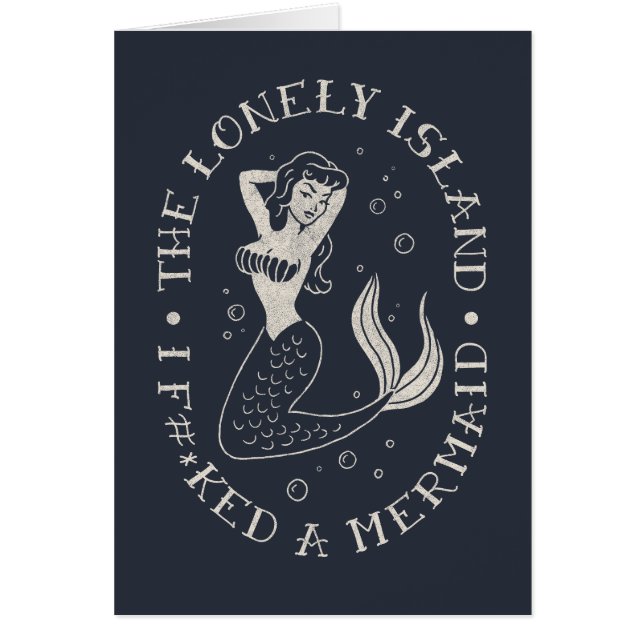 La sirena sola de la isla (Frente)