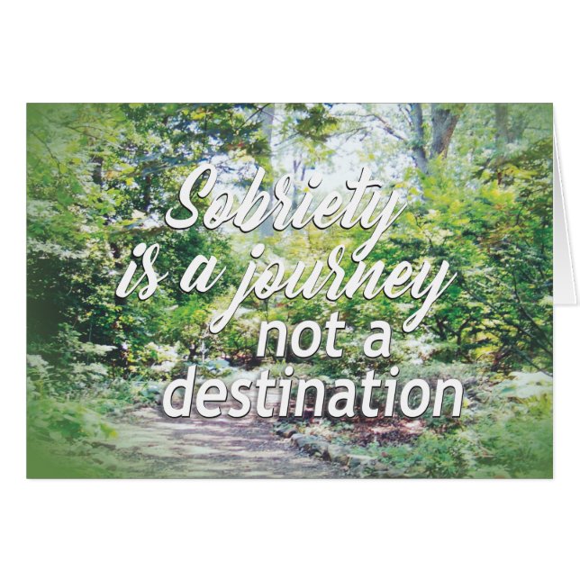 la sobriedad es un viaje 18a (Anverso (Horizontal))