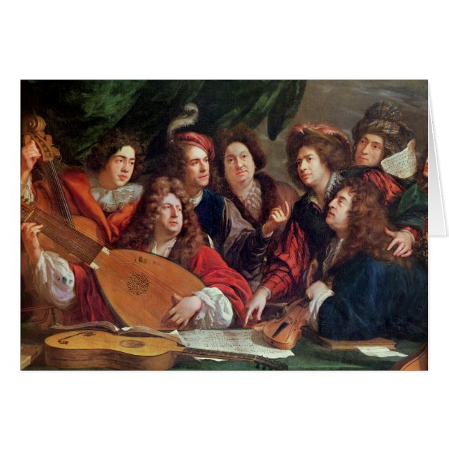 La sociedad musical, 1688 (Anverso (Horizontal))