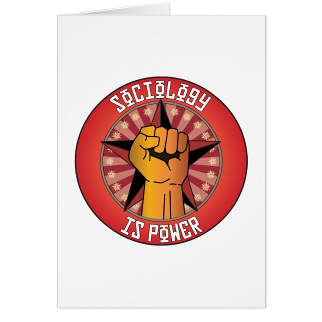 La sociología es poder (Frente)