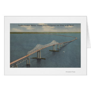 La sol Skyway BridgeFlorida de la Florida