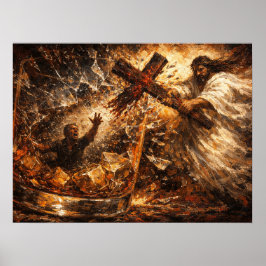 La Solución: Rescate Divino en Vaso de Whisky Arte