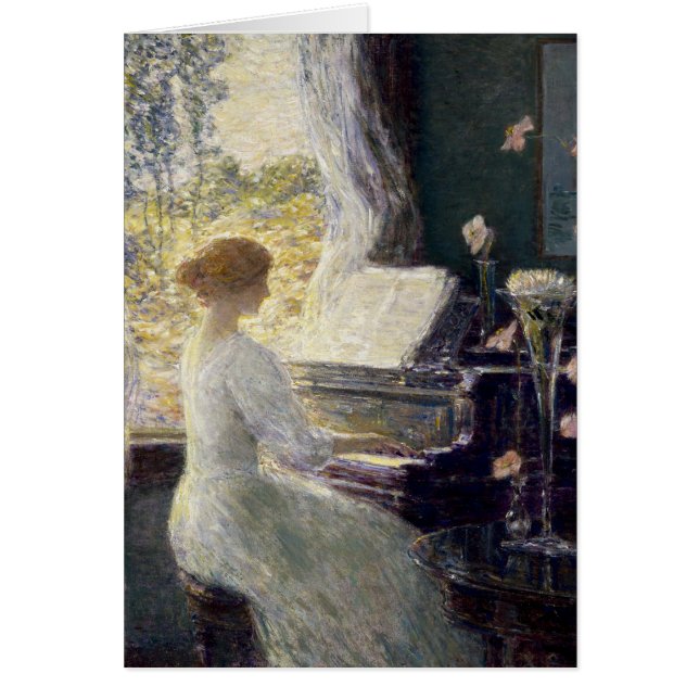 La Sonata de Frederick Childe Hassam (Frente)
