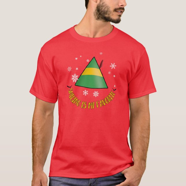 La sonrisa de Elf es la camiseta de mis Navidades  (Anverso)