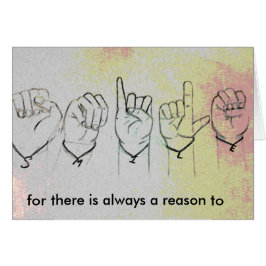 La sonrisa… para allí es siempre una razón a