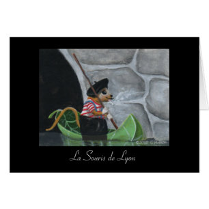 La Souris de Lyon Miniatura de Arte Impreso