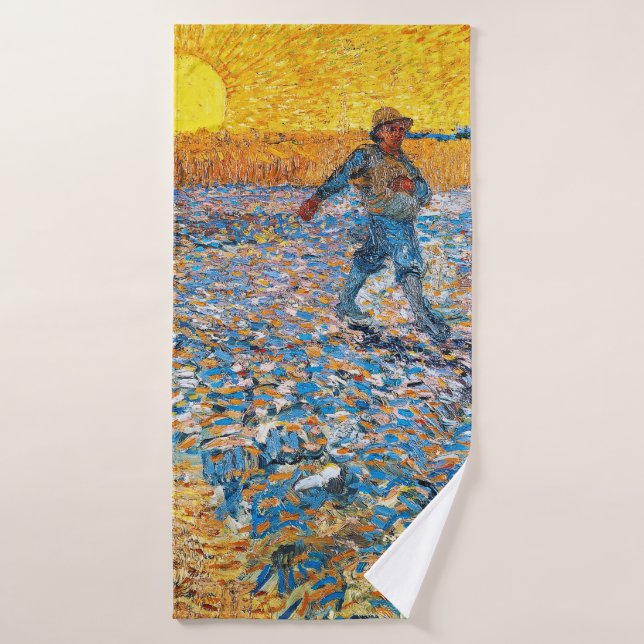 La Sower, Van Gogh (Toalla de baño)