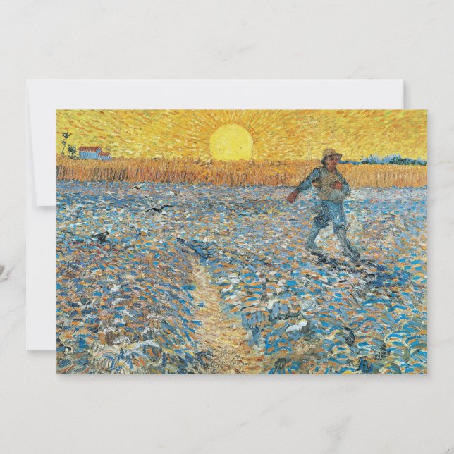 La Sower | Vincent van Gogh (Anverso)