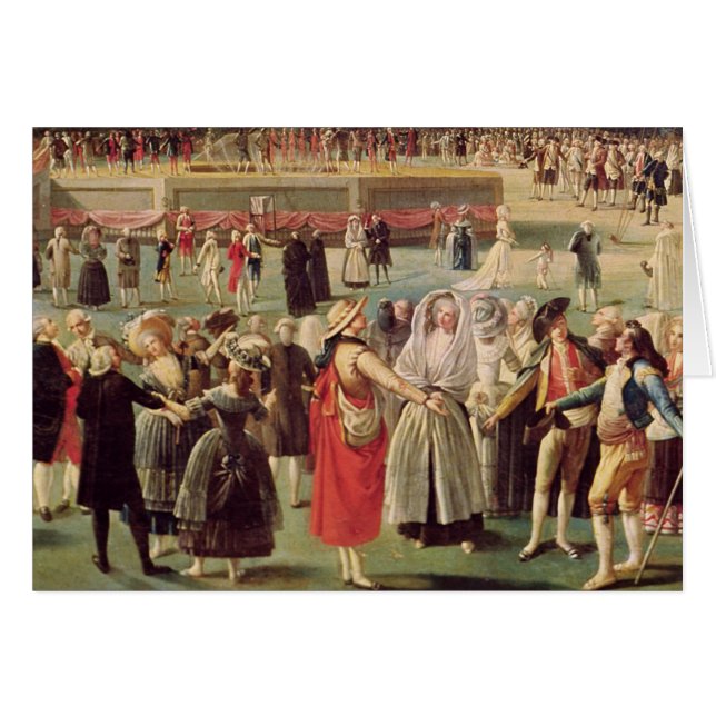 La subida del globo de Montgolfier (Anverso (Horizontal))