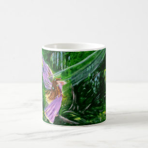 La SUBIDA Y BRILLA" 11 onzas. TAZA DE CAFÉ DE
