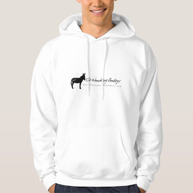 La sudadera con capucha adulta L del logotipo (Anverso)