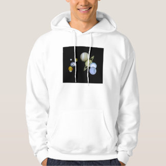 La sudadera con capucha básica de los hombres de