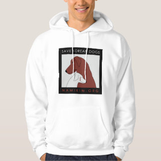 La sudadera con capucha de los hombres