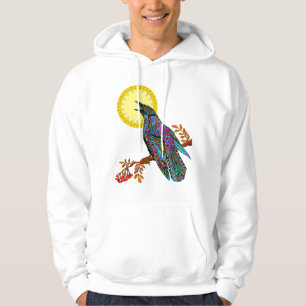 La sudadera con capucha de los hombres eléctricos