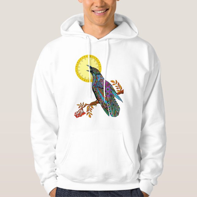 La sudadera con capucha de los hombres eléctricos (Anverso)