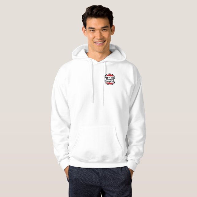 La sudadera con capucha de los hombres New Circle (Anverso completo)